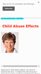 Mobile Screenshot of child-abuse-effects.com